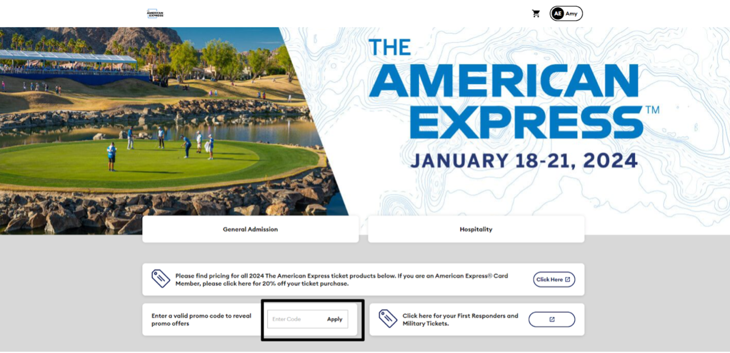 American Express Golf Tournament 2025 Tickets Corry Julina