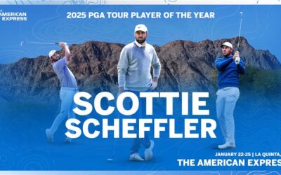 WORLD NO. 1 SCOTTIE SCHEFFLER WILL BEGIN 2026 PGA TOUR SEASON AT THE AMERICAN EXPRESS®